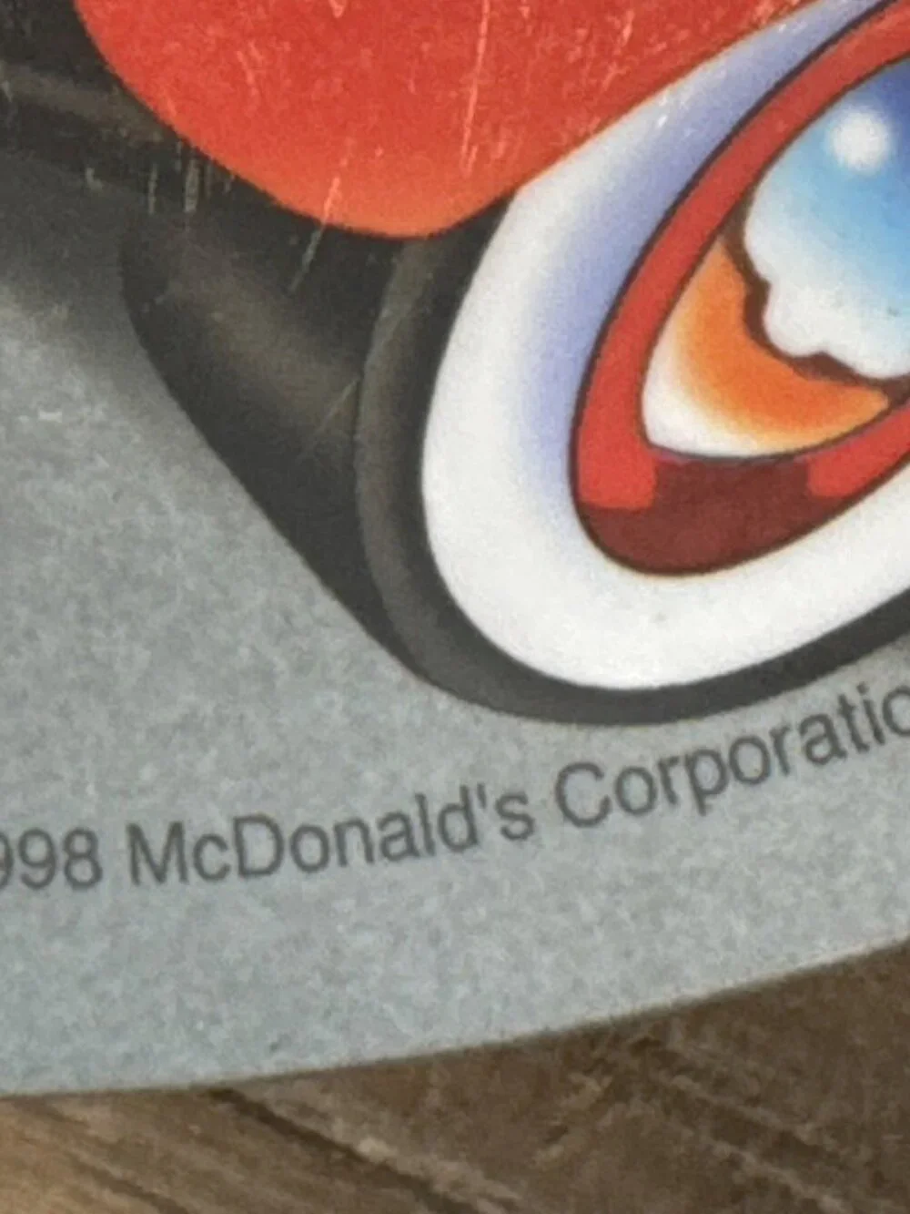 Vintage McDonald's Dinner Plate Ronald in Car with Friends 1998 Collectible